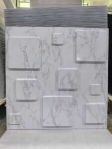 Marble grain wall panel.100%PVC