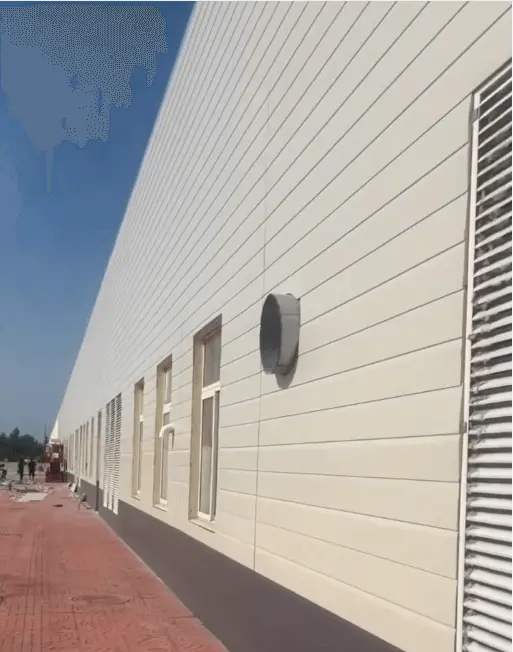 Outdoor wall sandwich panels for rural house decoration