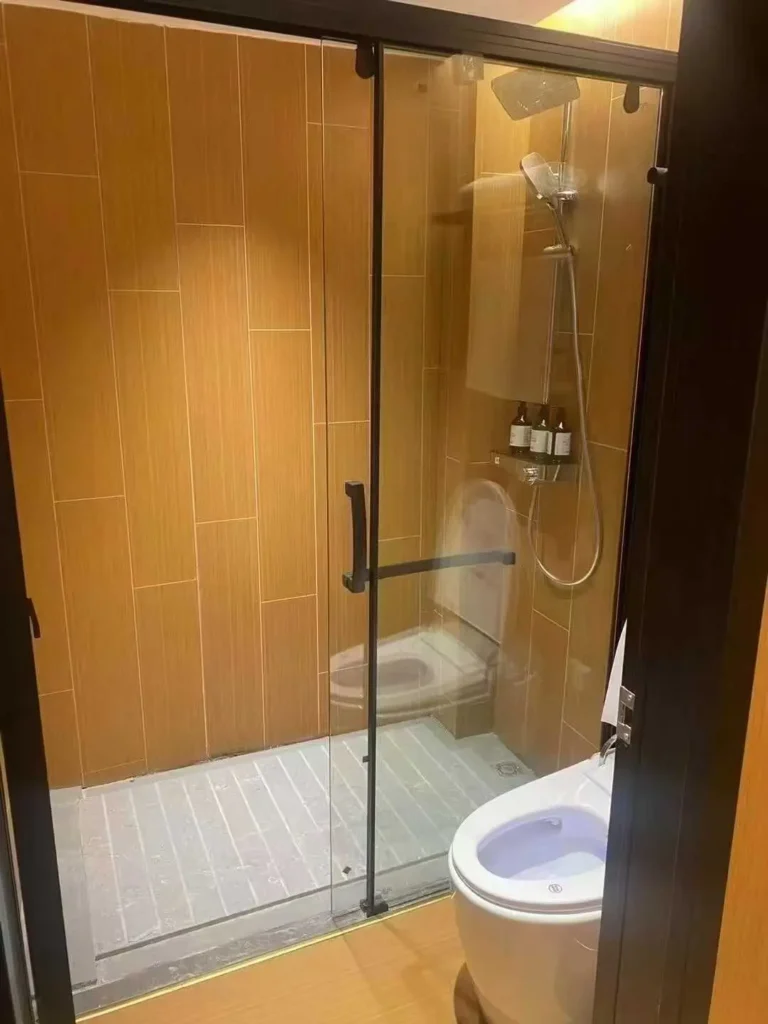 SPC Panel for Hotel Bathroom Renovation - Waterproof Tile Alternative-– PrimeKeepGlobal