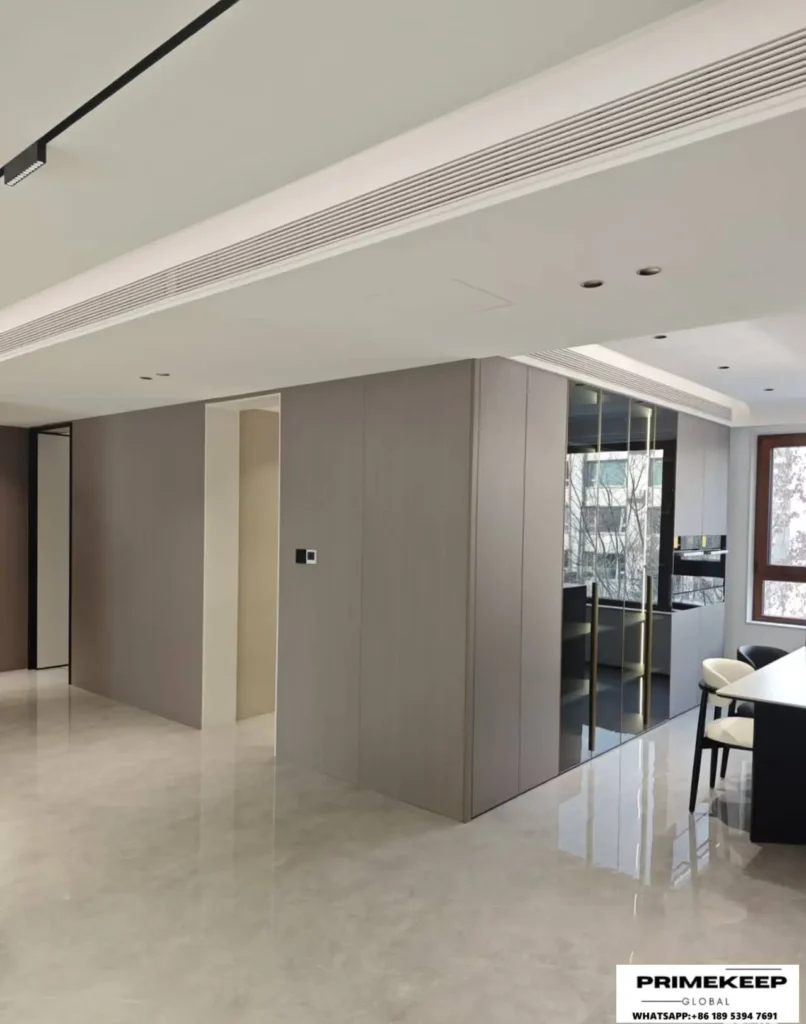 Bamboo charcoal wall panel installation