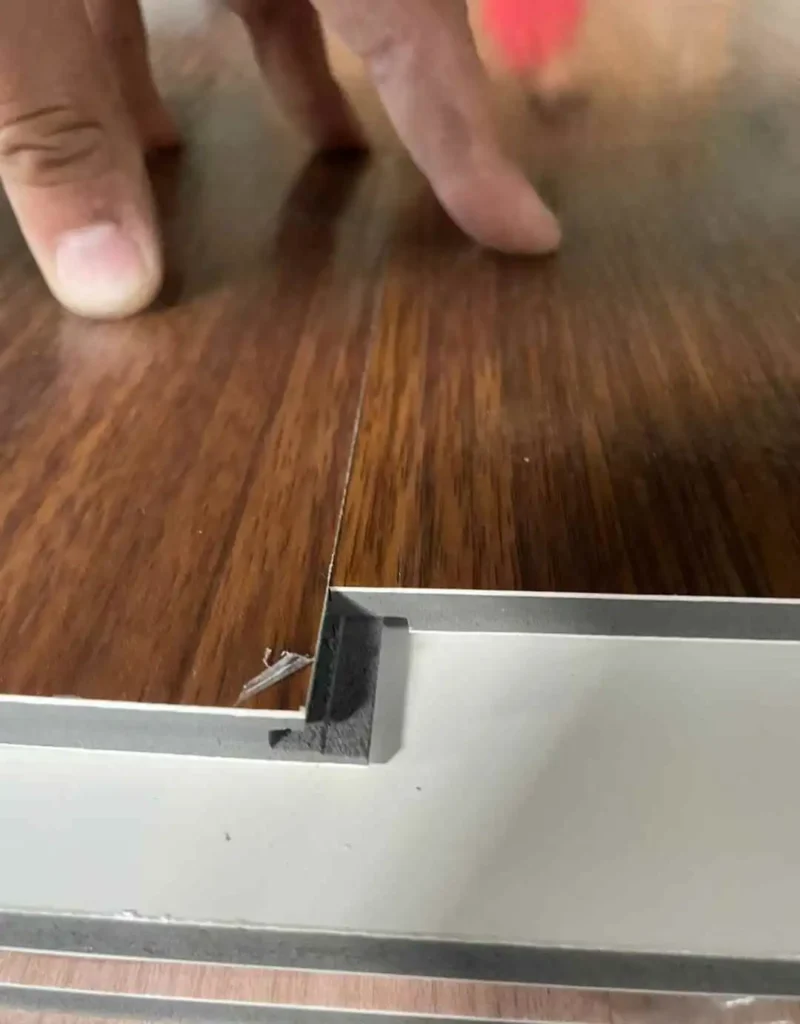 Groove design for seamless installation of bamboo charcoal wall panels