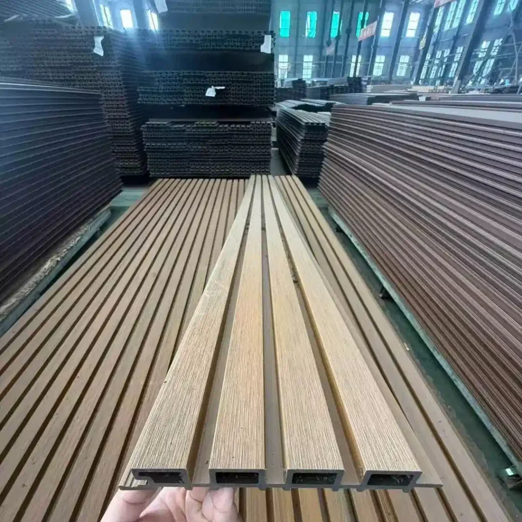 Eco-friendly WPC wall siding recyclable material