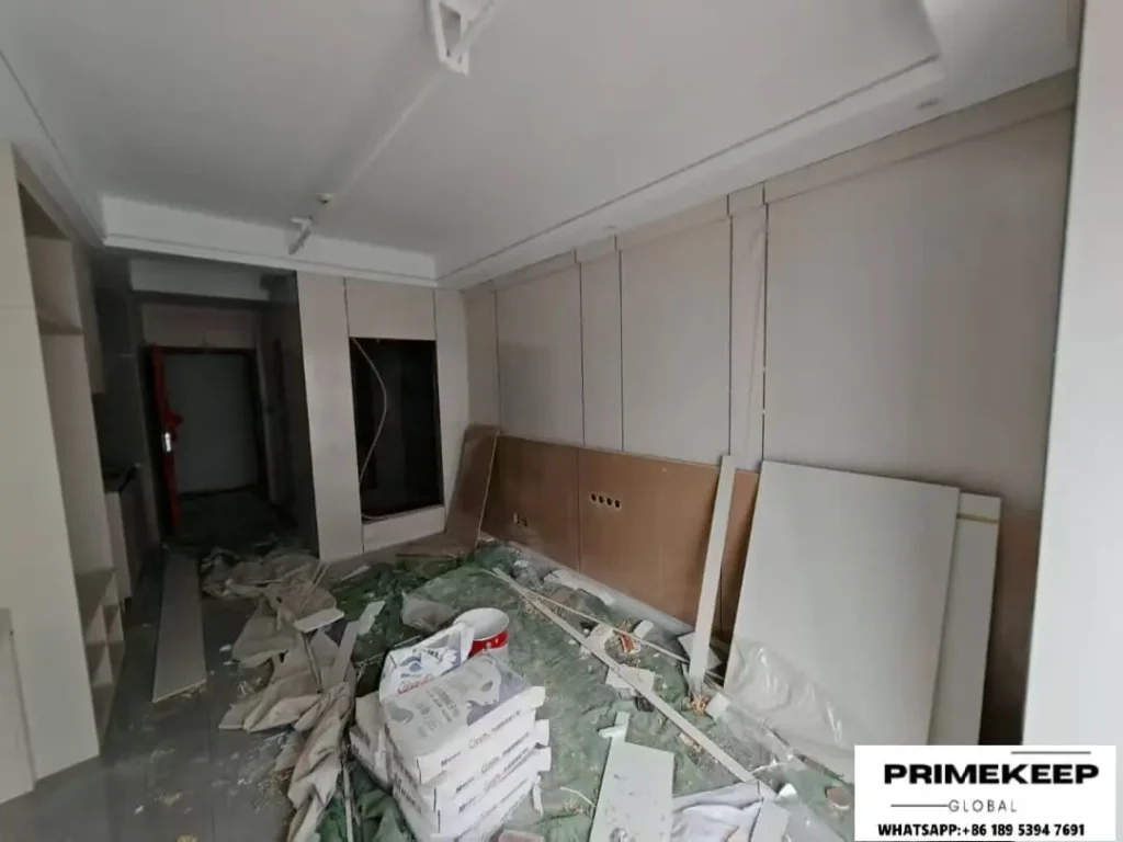 Fast installation turnkey solution for interior wall decor