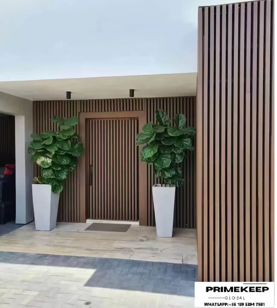 Exterior cladding residential project