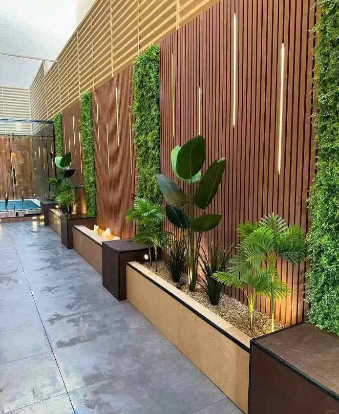 WPC panels waterproof for outdoor walls