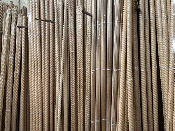 custom size half-round rope moulding